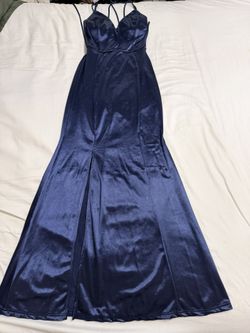 Navy Formal Long Dress