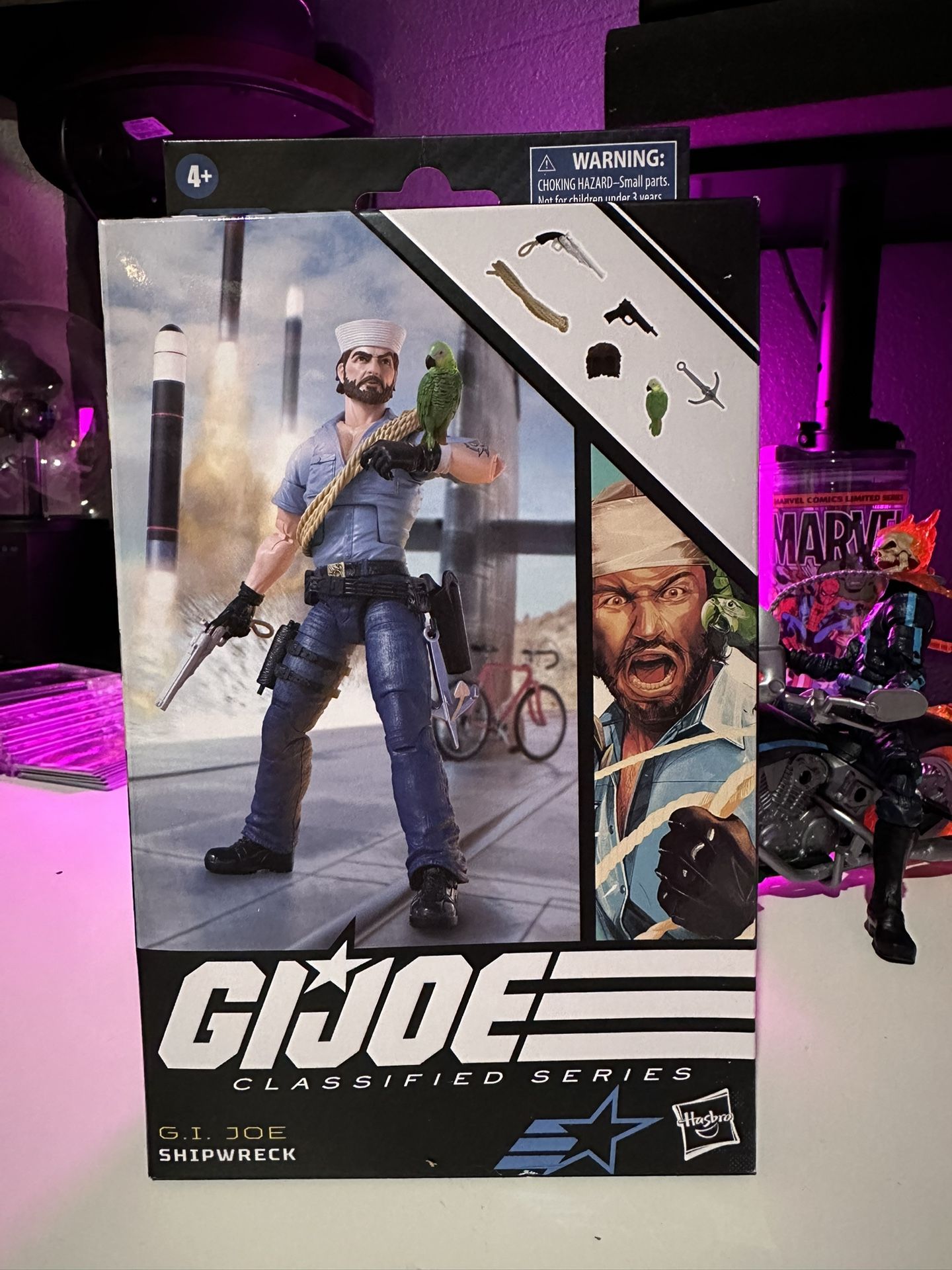 G I Joe Shipwreck Action Figure Mint In Box