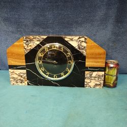 ART DECO MARBLE CLOCK 