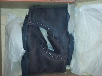 Red Wing Worx Steel Toe Work Boots 8 Inch High