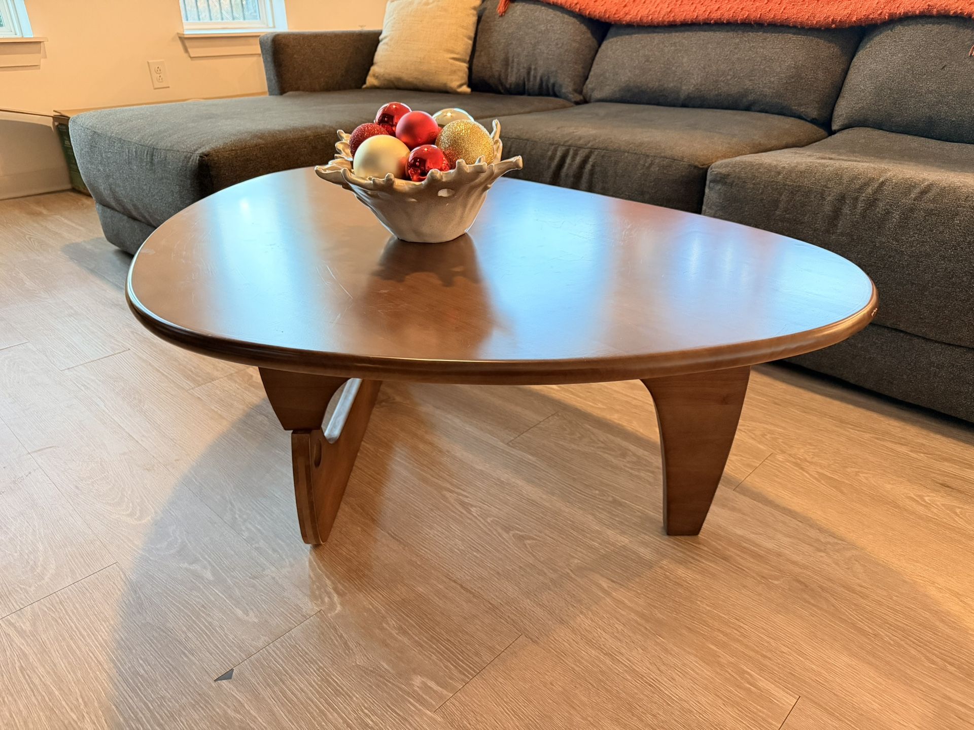 Mid-Century, Modern Asymmetric Coffee Table