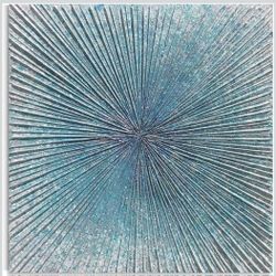 New Modern Teal Color Canvas Painting Pictures for Decoration