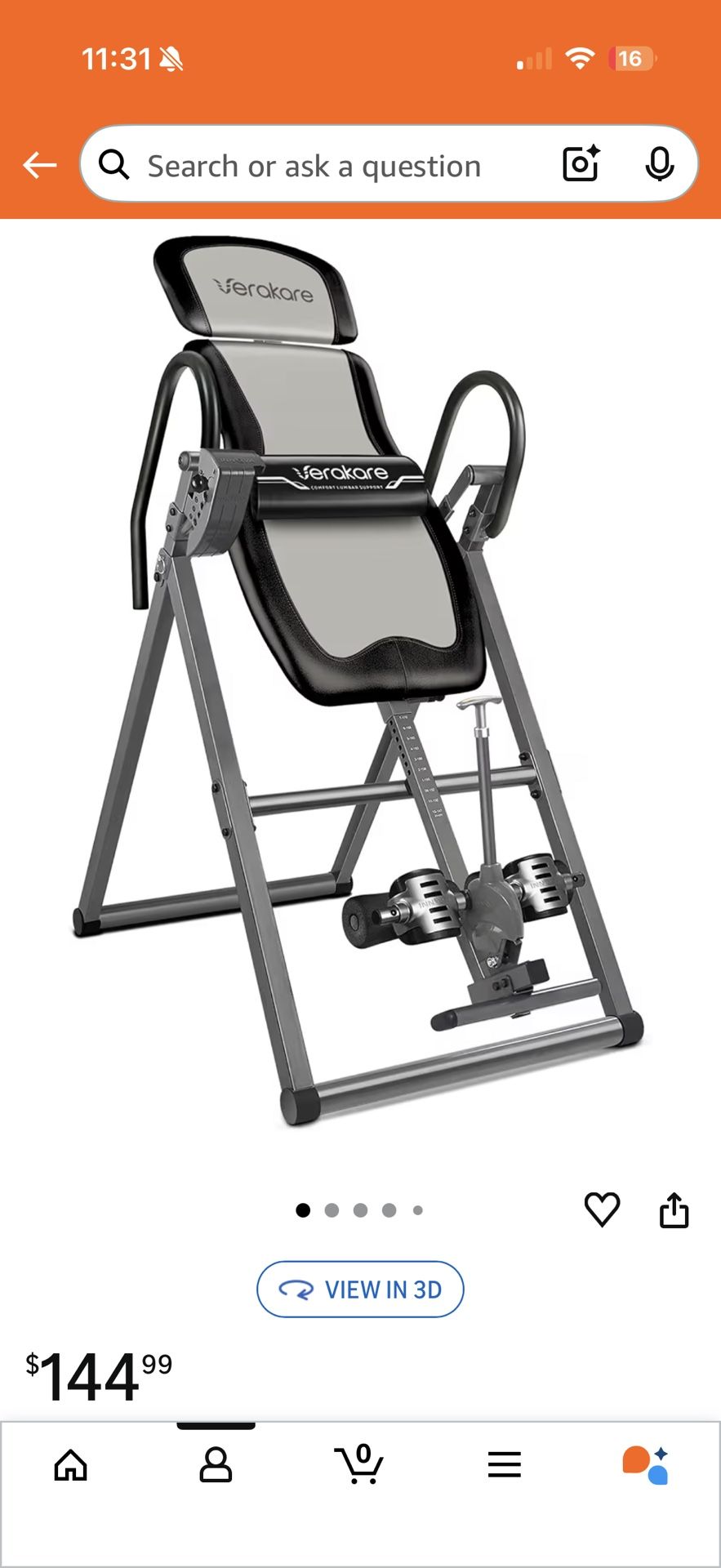 Heavy Duty Inversion Table 