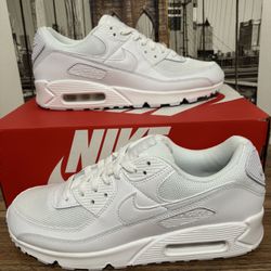 Nike Air Max 90 White Size 9