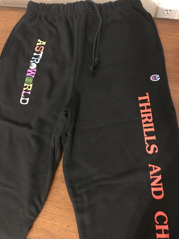 TRAVIS SCOTT ASTROWORLD WORLD PEACE SWEATPANTS for Sale in Houston, TX - OfferUp