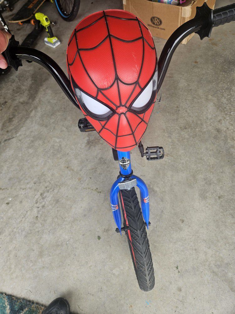 Kids Spiderman Bike.  Tires Are Good