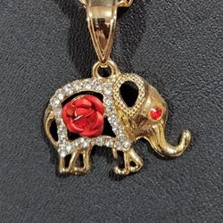 Elephant Gold Premium Dipped Jewelry