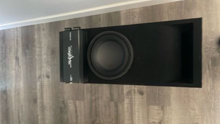 SKAR  AudioAmp 1200 W RMS box and subwoofer