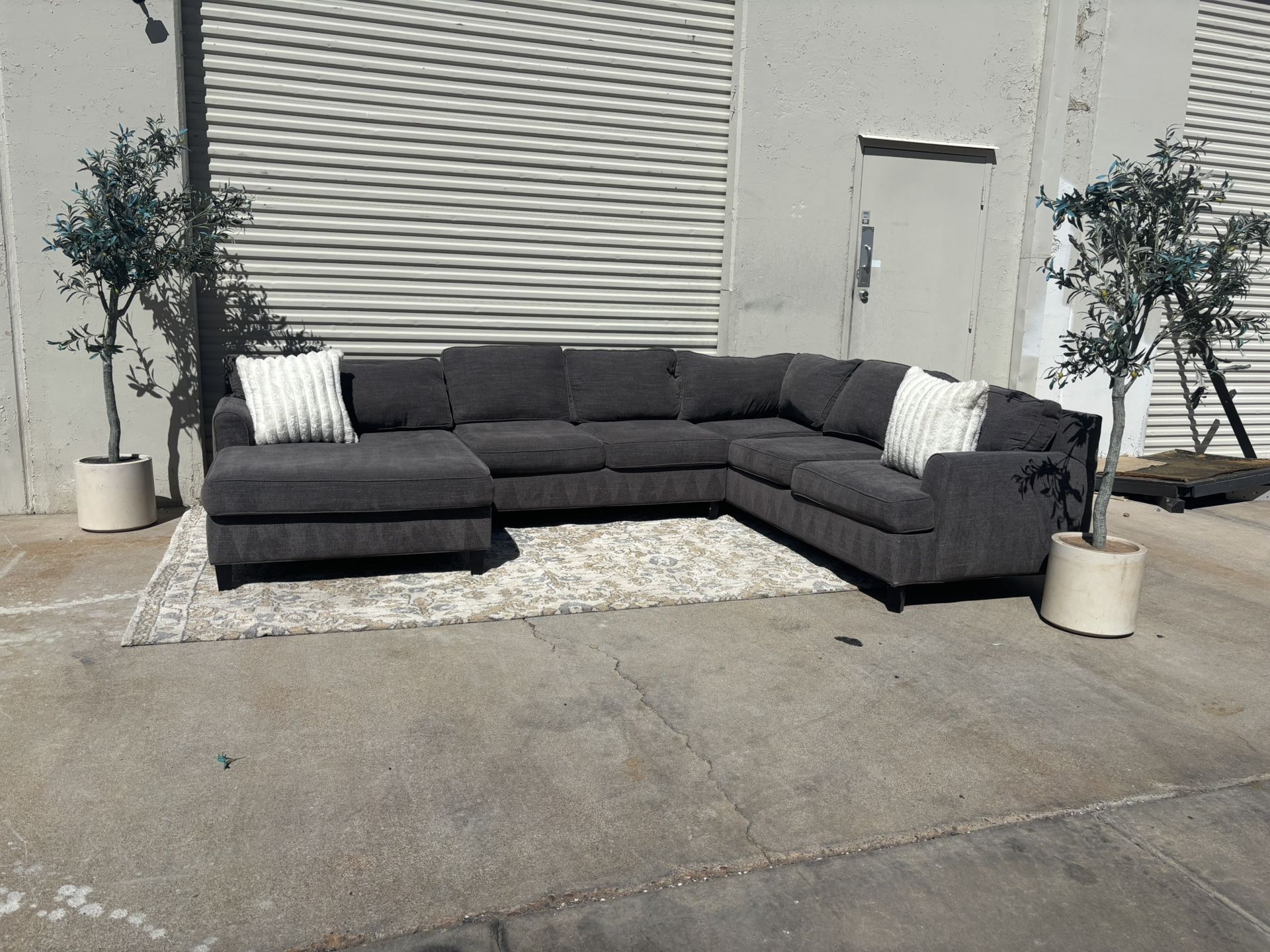 Gray Sectional Couch - Free Delivery