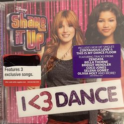 Disney’s SHAKE IT UP I <3 Dance Original Soundtrack (CD-2013) NEW! Bella+ZENDAYA
