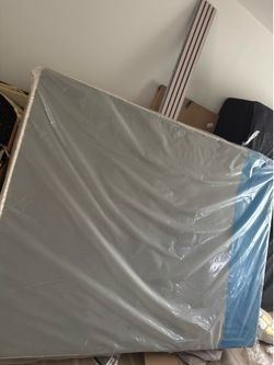 Queen Wooden Box Spring