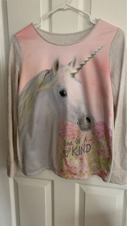 Girls unicorn sweatshirt size 14