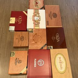 Cigars Boxes Empty/ 10 Pcs