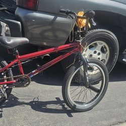 BMX Dark Red Boys Bike