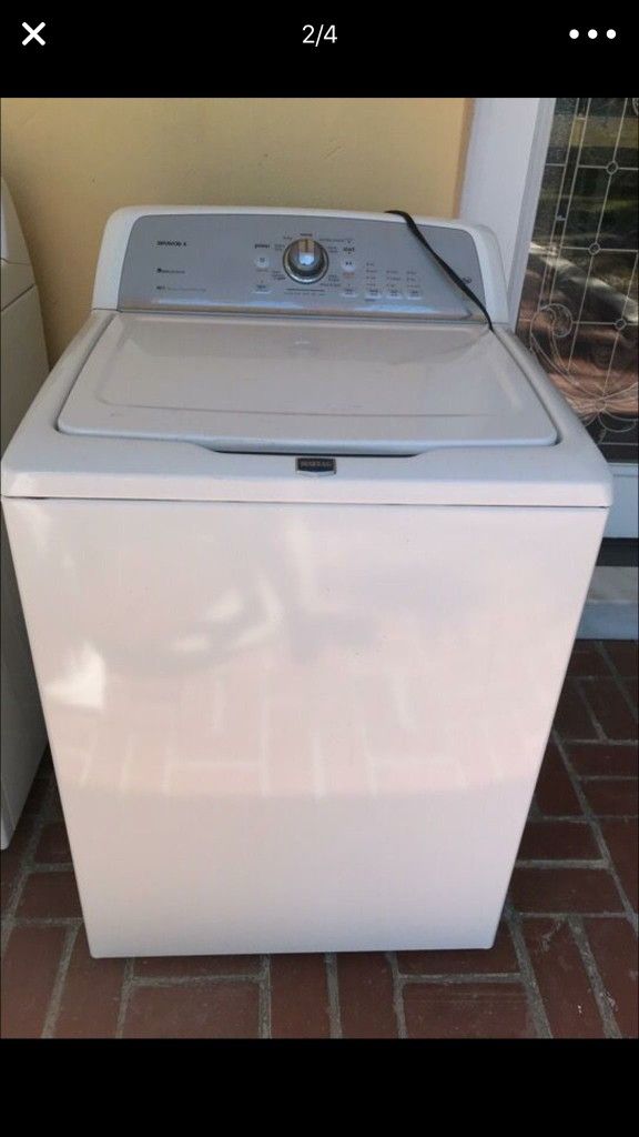 Maytag bravos x ecoconserve washer