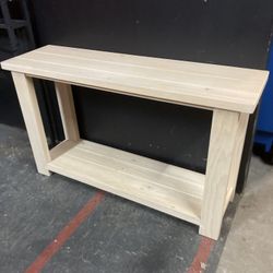 Tall Narrow Wood Hallway TV/Sofa/buffet Table 