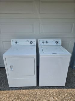 🔥 Speed Queen Washer Dryer Set - Super Clean 🔥