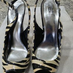 Black & Wite High Heels