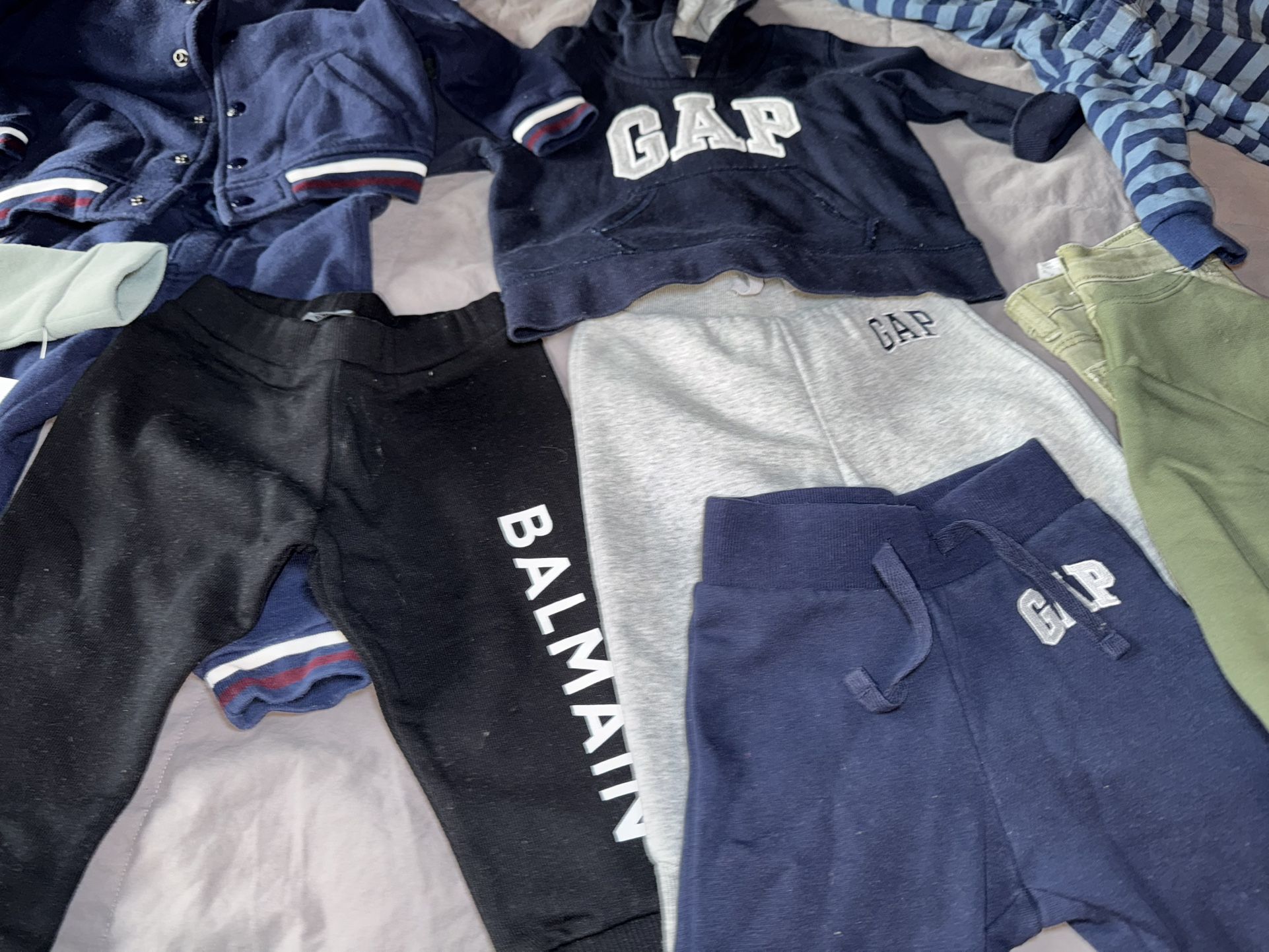 Baby Boy Luxury Clothing & Shoe Bundle (12-18M + Size 5C) β $150