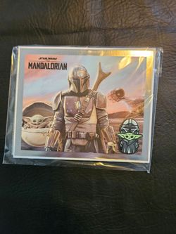 Disneys Star Wars Grogu pin with certificate