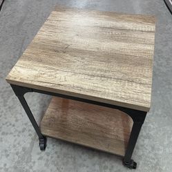 Rolling Side Table
