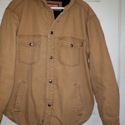 Craftsman Hooded Jacket/fleece Lined, Medium 