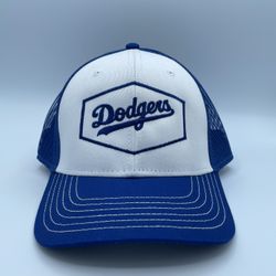 Dodgers Embroider Trucker Hat.