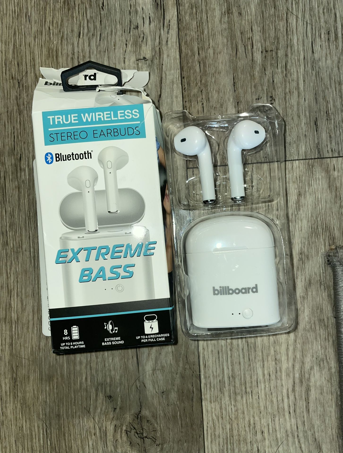 Billboard Bluetooth True Wireless Extreme Bass Earbuds Model BB1834 headphones