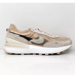 Nike Womens Waffle One SE DJ9776-200 Beige Running Shoes Sneakers Size 8.5