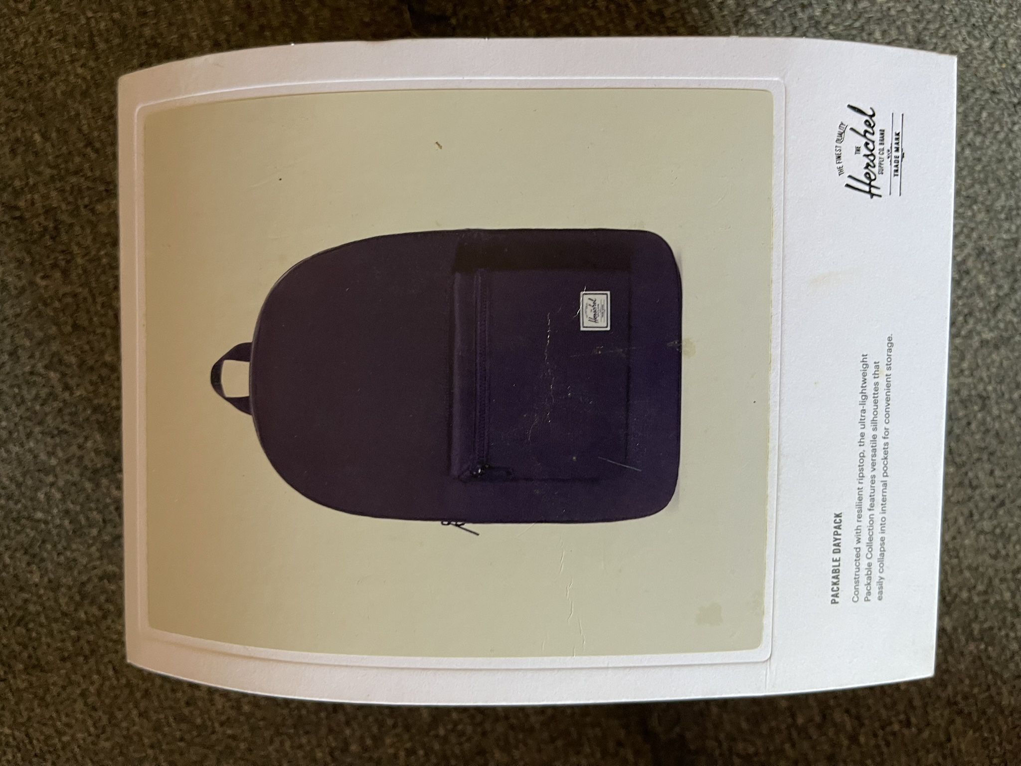 Hershel Packable  Backpack