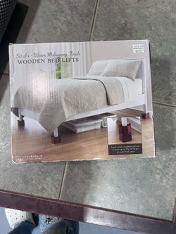 Wooden bed lifts