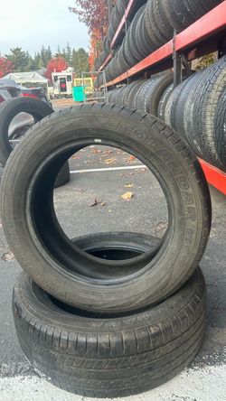 used pair of 225/5517 Yokohama tires