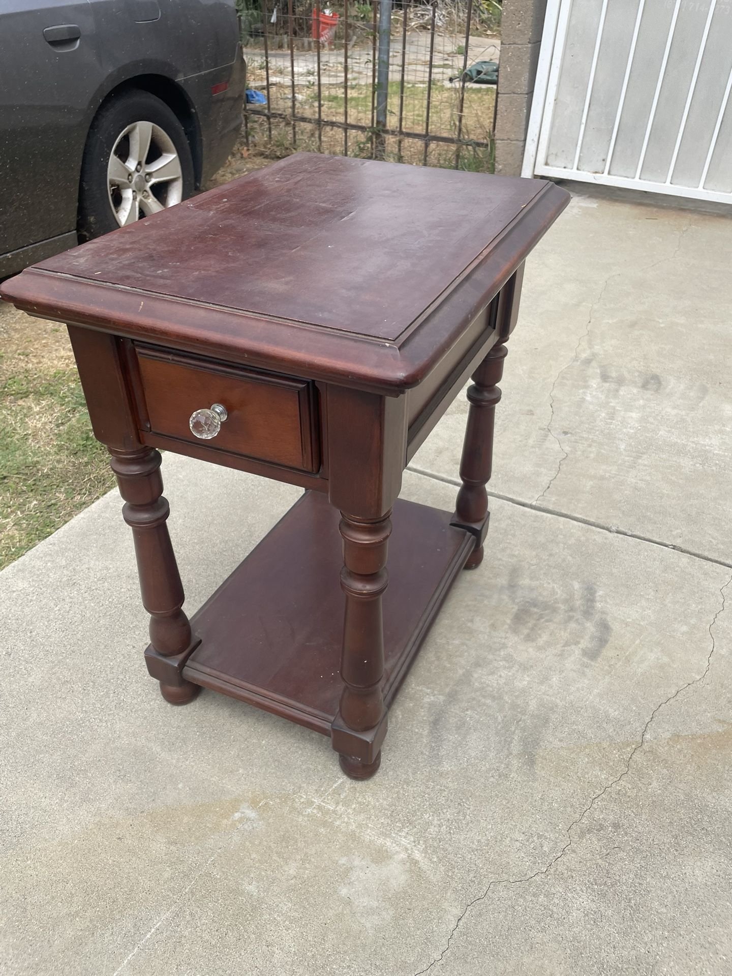 Solid Side Table