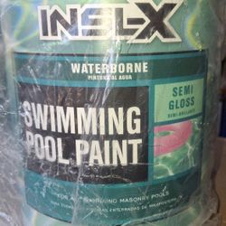 Insl-X 1gal Ocean Blue Green Pool Paint Waterborne