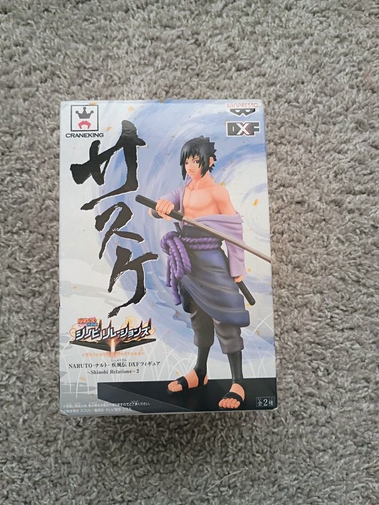 Naruto Shippuden: Series 2 Sasuke Uchiha Deluxe Figure * NEW SEALED