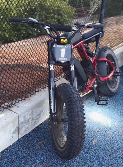 Red dual battery super 73