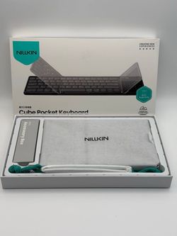Nillkin Bluetooth Keyboard Touchpad Number Pad for iPad Laptop Tablet Gray