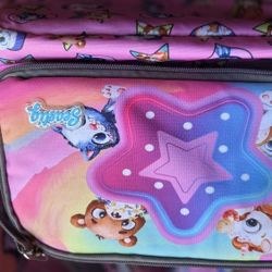 Girls Rolling Backpack With Matching Lunch Pail