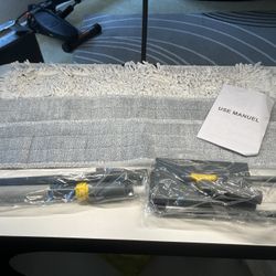 Microfiber flat mop