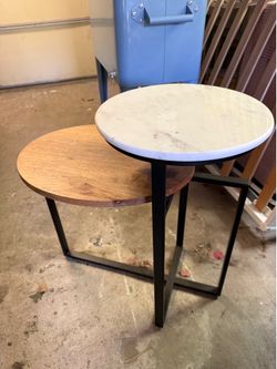 World Market accent coffee side table