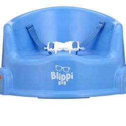 Blippi 15inch Toddler Feeding Booster Seat by Dream Gro. Blue Unisex