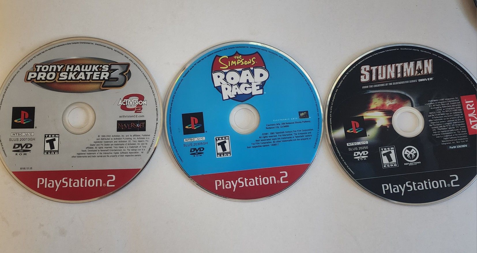 Tested & working- Lot of 9 Playstation 2 games- Ps2