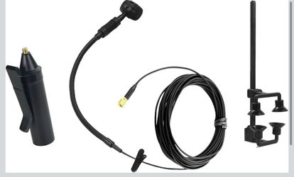 HEIMU Clip On Instrument Condenser Microphone + Universal Clip (for Guitar)