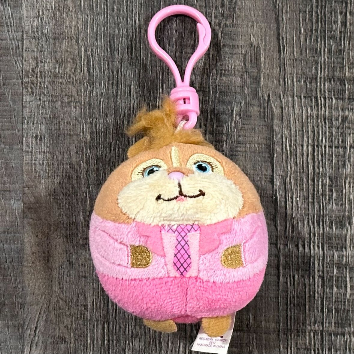 Ty Beanie Brittany from Alvin & The Chipmunks Clip Stuffy Keychain
