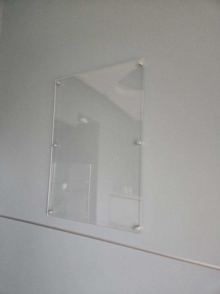 Plastic Display With Mounting Bracket $50 Each