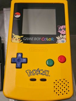 Nintendo gameboy color pokemon edition