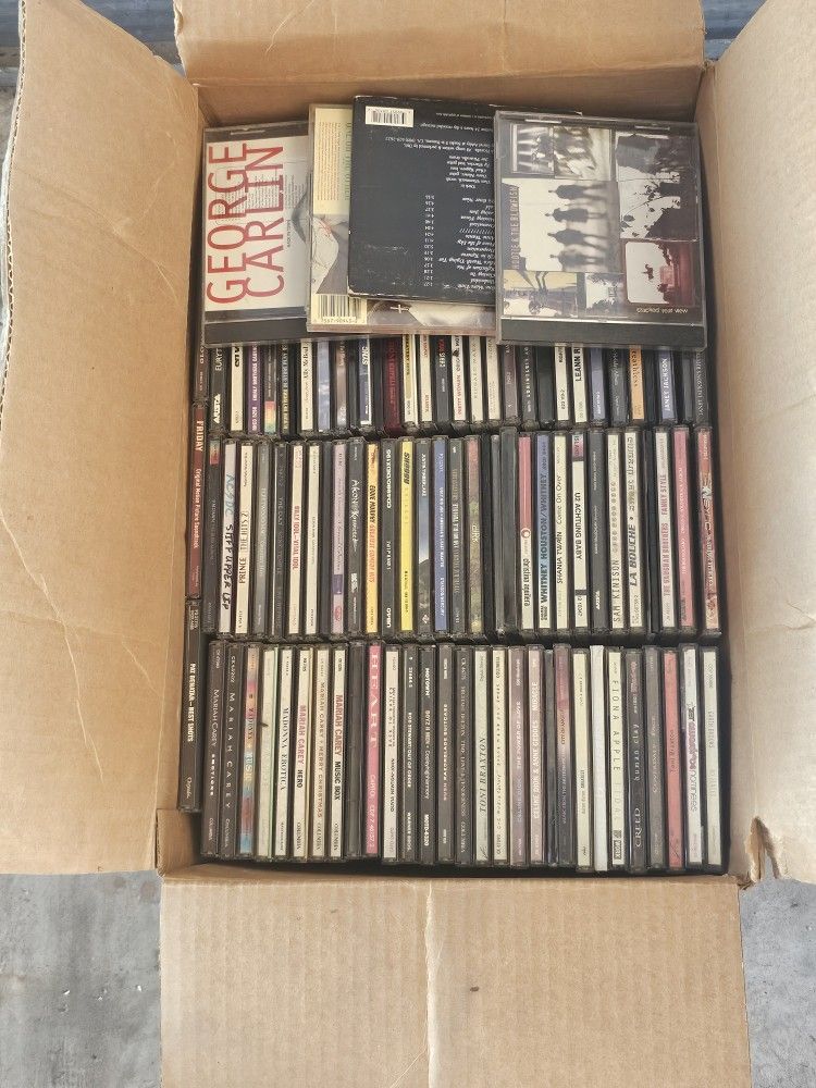Box Of Various Cd's