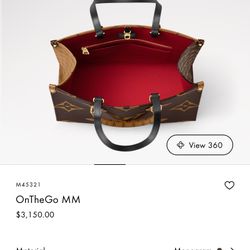 LOUIS VUITTON OnTheGo MM 