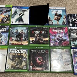 Video Game Lot For Sale Ps2, PlayStation 5, Xbox, Nintendo, Switch 