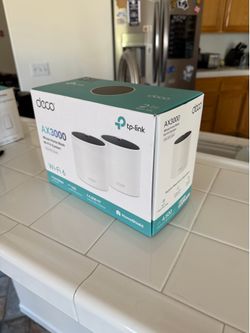 TP-Link Deco AX3000 Whole Home Mesh Wi-Fi 6 System (Deco X55 2-pack)